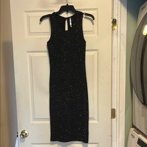 Avec Bodycon Dress Size Small Black